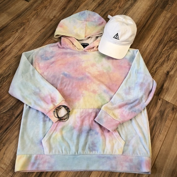 unicorn tie dye sweatshirt